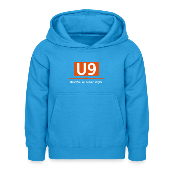 U9 - Kinder Premium Hoodie - Meeresblau