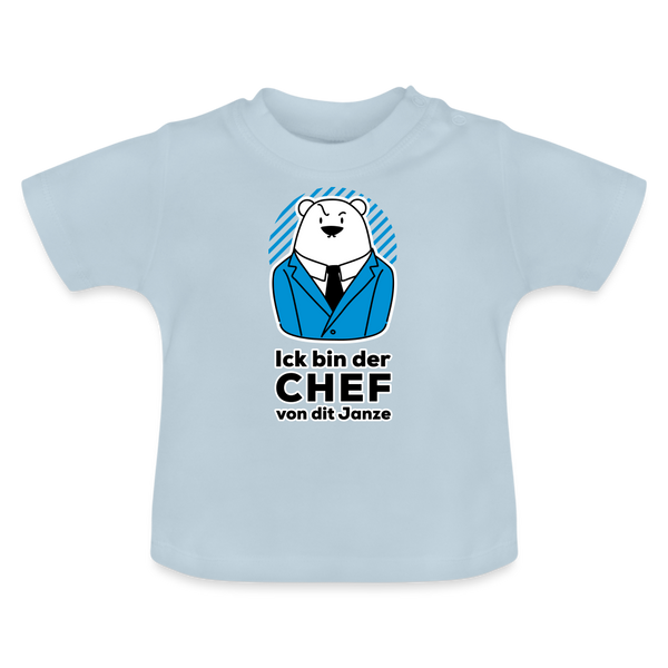 Chef - Baby T-Shirt - Hellblau