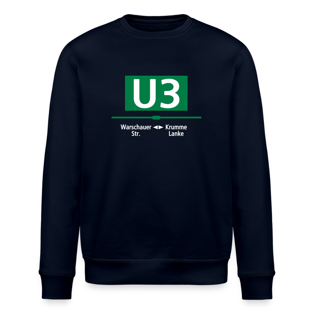 U3 - Unisex Bio Sweatshirt - Navy