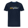 Leben, keen Biergarten! - Männer Premium T-Shirt - Navy