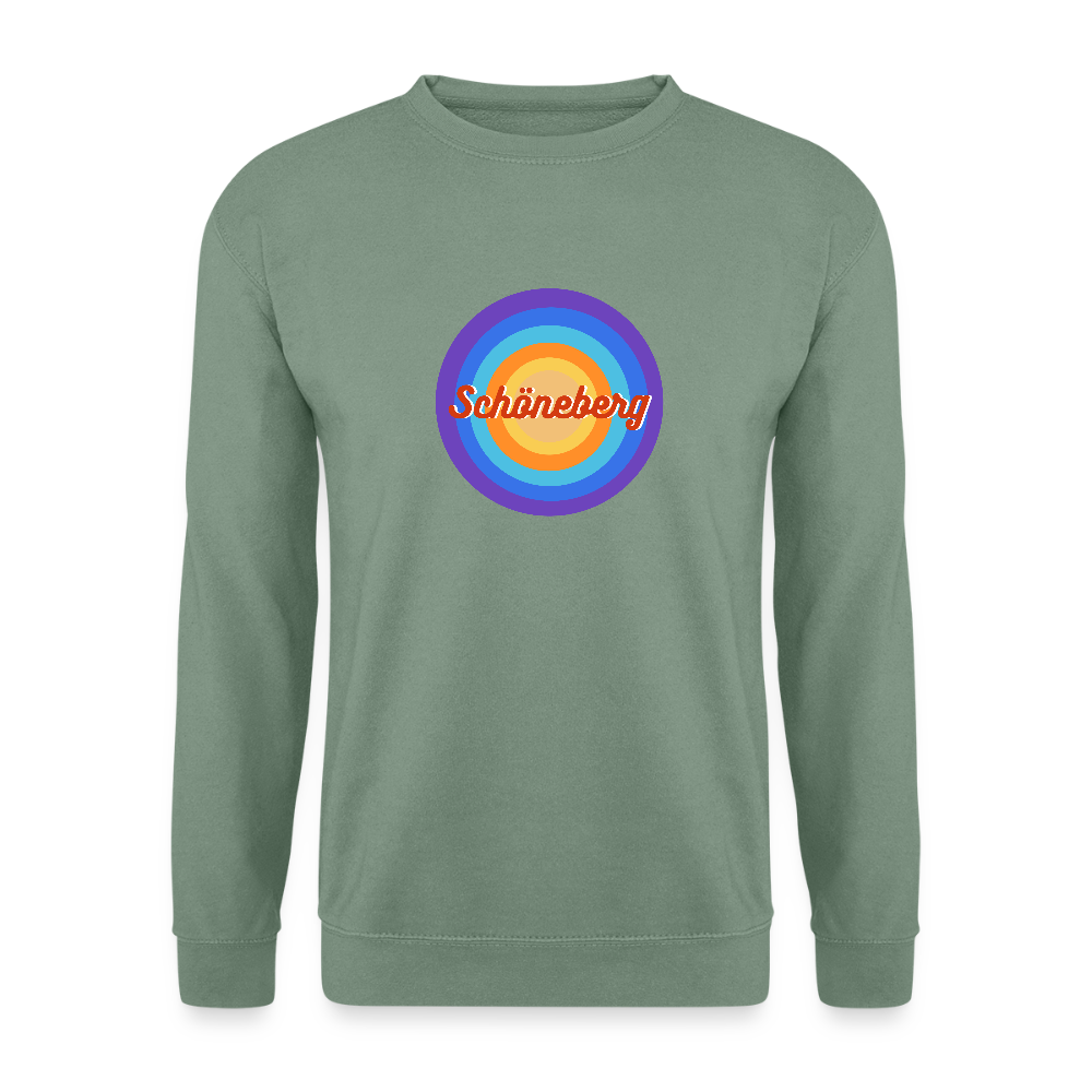 Schöneberg retro - Unisex Pullover - Graugrün