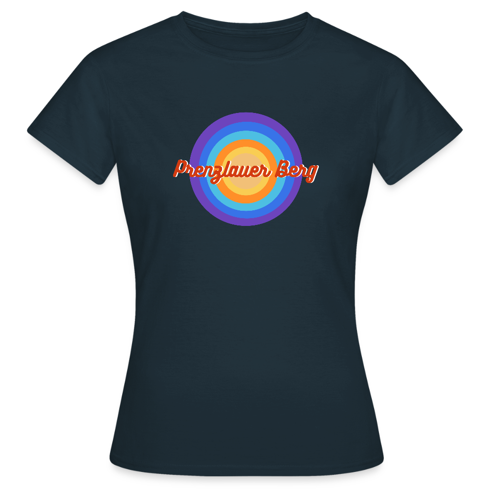 Prenzlauer Berg Retro - Frauen Premium T-Shirt - Navy