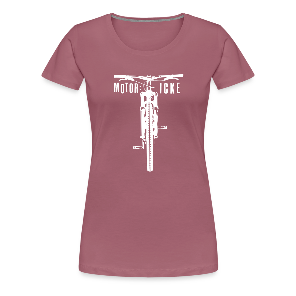 Motor icke - Frauen Premium T-Shirt - Malve