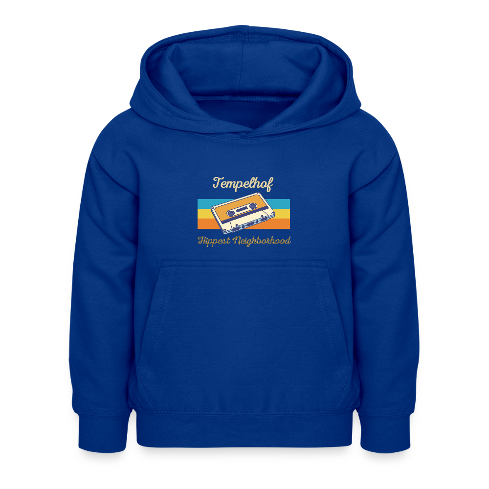 Tempelhof Hippest Neighborhood - Kinder Hoodie - Royalblau