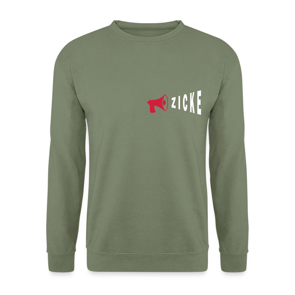 Zicke - Unisex Pullover - Armeegrün