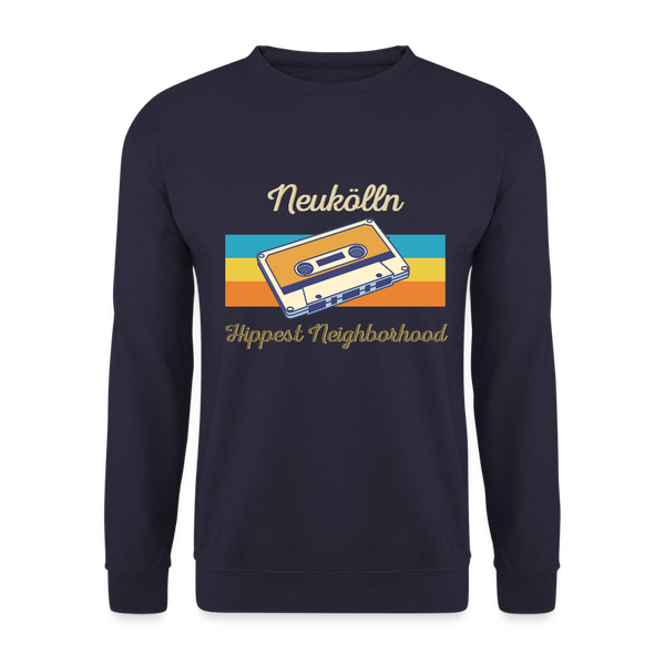 Hippes Neukölln - Unisex Pullover - Navy