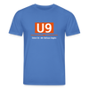 U9 - Unisex Bio T-Shirt - Achtsames Blau