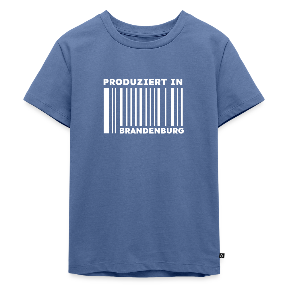 PRODUZIERT IN BRANDENBURG - Kinder Premium T-Shirt - Taubenblau