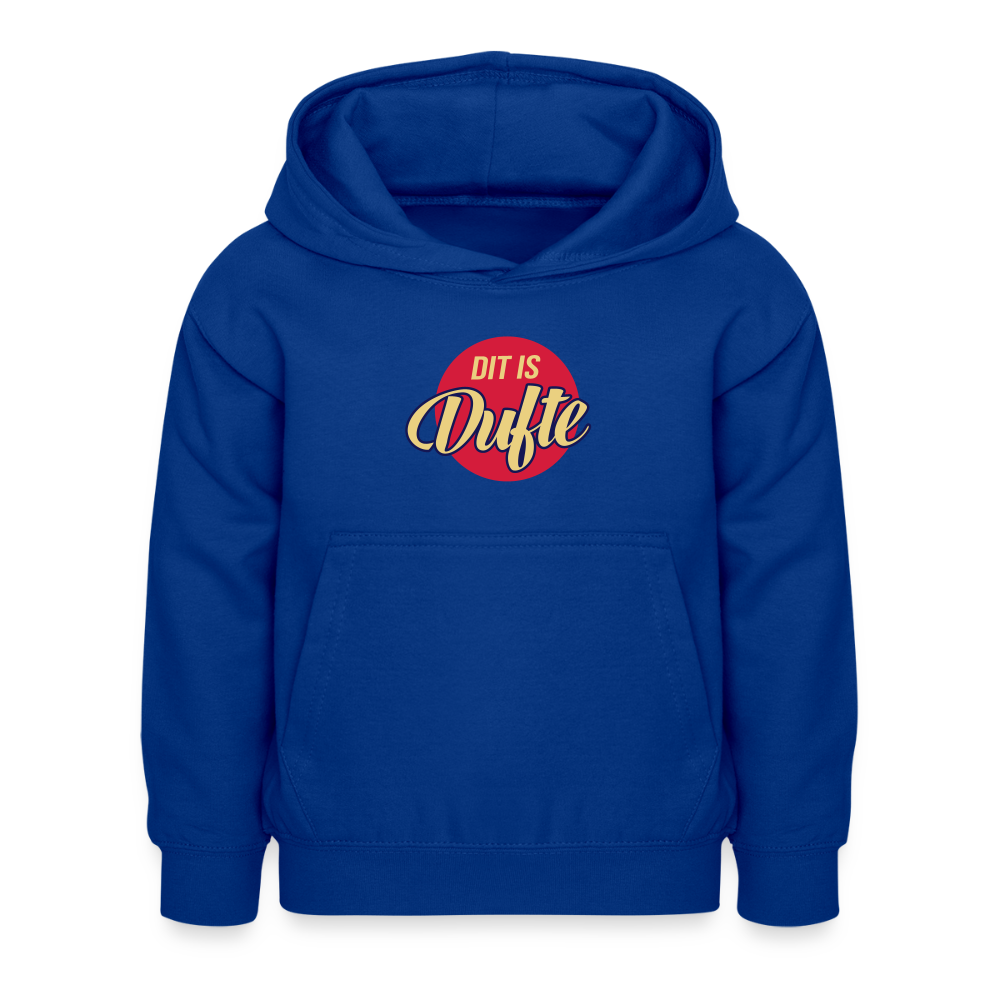 Dit Is Dufte - Kinder Hoodie - Royalblau