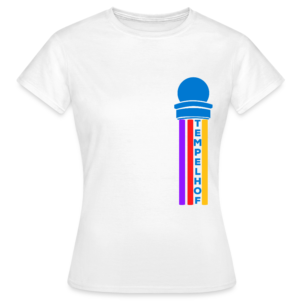 Tempelhof Radarturm - Frauen Premium T-Shirt - Weiß