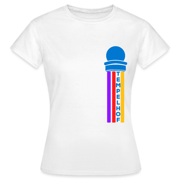 Tempelhof Radarturm - Frauen Premium T-Shirt - Weiß