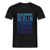 Reinickendorf Planet Earth - Männer Premium T-Shirt - Schwarz