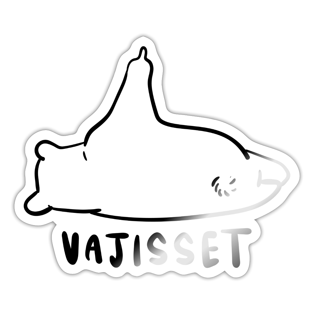 Vajisset Bär - Aufkleber - Weiß glänzend