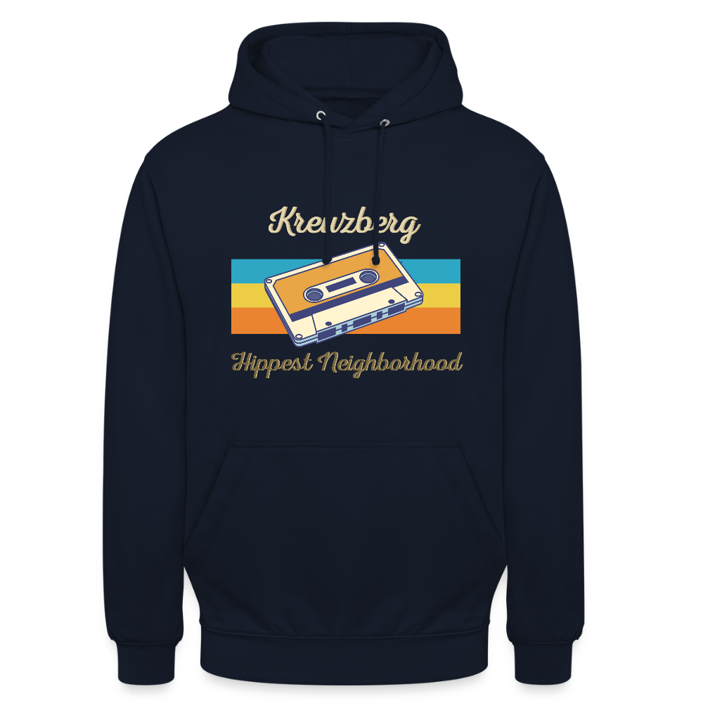 Kreuzberg Hippest Neighborhood - Unisex Hoodie - Navy