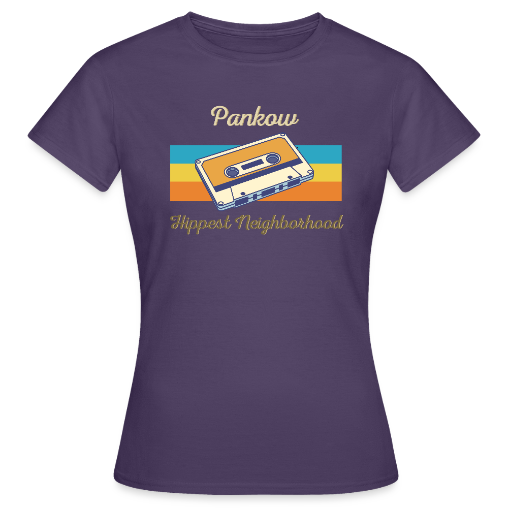 Pankow Hippest Neighborhood - Frauen Premium T-Shirt - Dunkellila