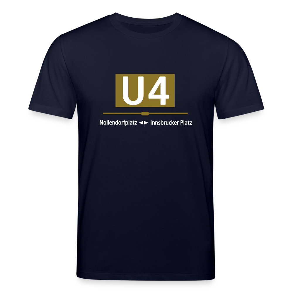 U4 - Unisex Bio T-Shirt - Navy