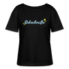 Ostschnitte - Relaxed Rundhals Frauen Bio-T-Shirt - Schwarz