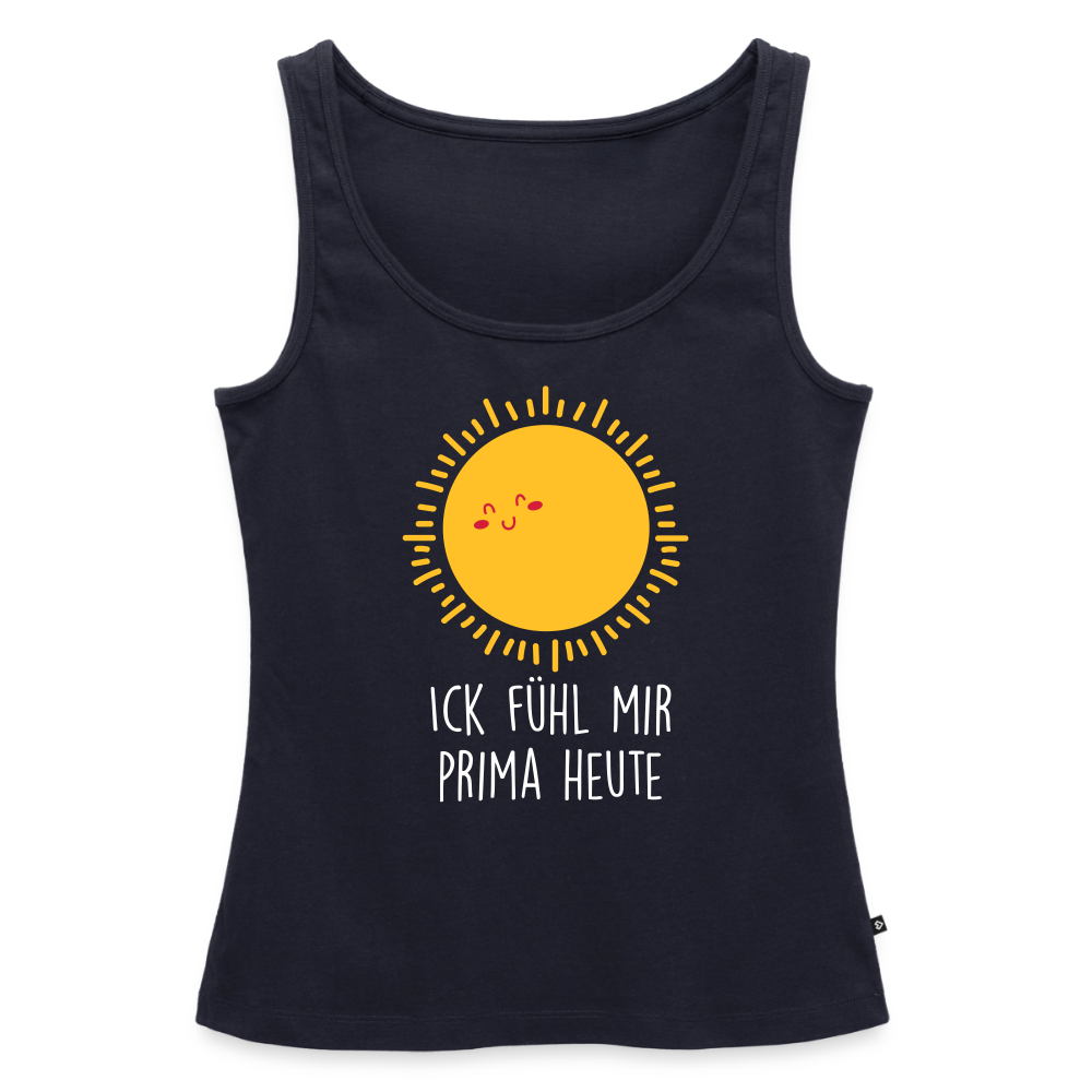 Ick fühl mir prima - Frauen Bio Tank Top - Navy