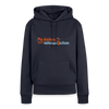 Ma kieken, dann sehn wa schon - Frauen Premium Hoodie - Navy
