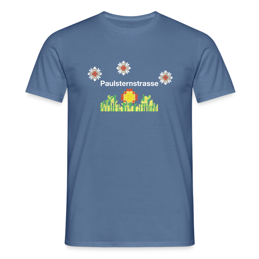 Paulsternstrasse - Männer Premium T-Shirt - Taubenblau