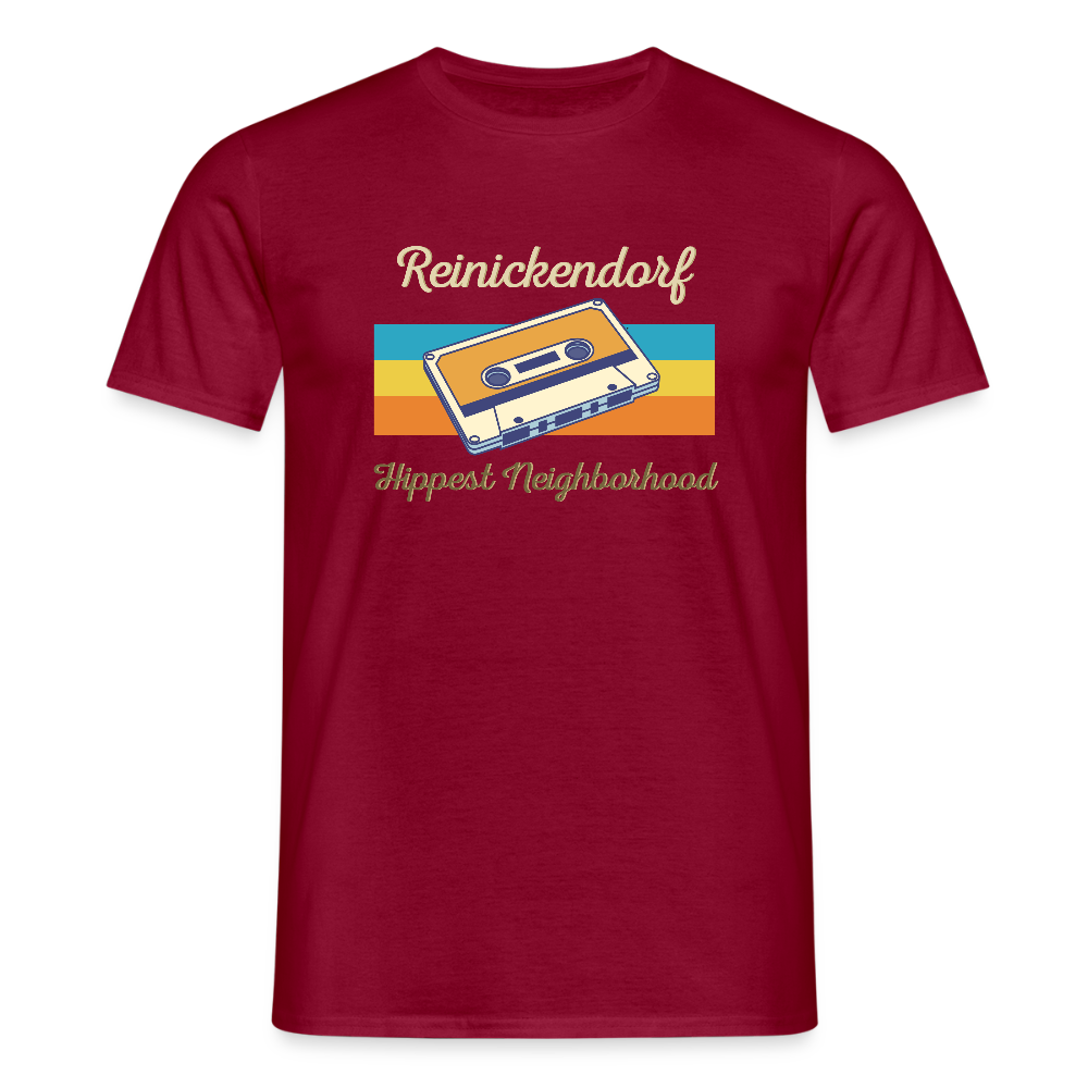 Reinickendorf Hippest Neighborhood - Männer Premium T-Shirt - Ziegelrot