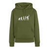 Evolution - Frauen Premium Hoodie - Khaki