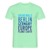 Grunewald Planet Earth - Männer Premium T-Shirt - Mintgrün
