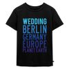 Wedding Planet Earth - Kinder Premium T-Shirt - Schwarz