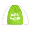 Pille Palle - Turnbeutel - Neongrün