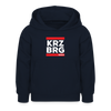 KRZBRG - Kinder Hoodie - Navy