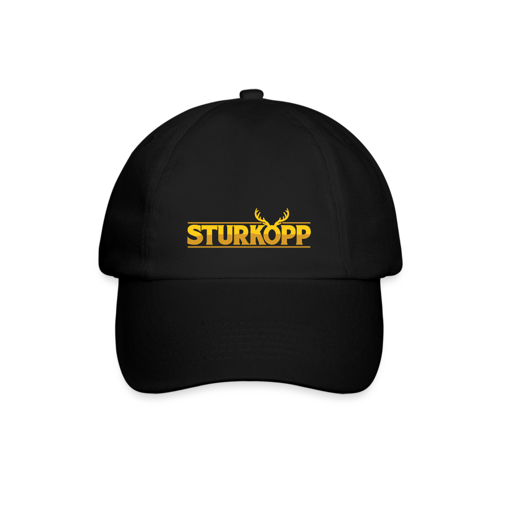 Sturkopp - Baseball Cap - Schwarz/Schwarz