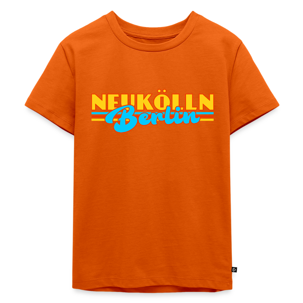 Neukölln Berlin Retro - Kinder Premium T-Shirt - Orange