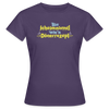 Bin jeheimnisvoll wie'n Dönerrezept. - Frauen Premium T-Shirt - Dunkellila
