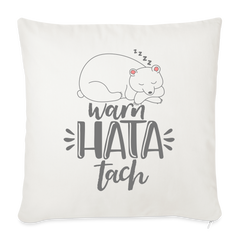 WarnHataTach - Sofakissen mit Füllung (45 x 45 cm)
