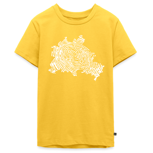 Berliner Finger - Teenager Premium T-Shirt - Gelb