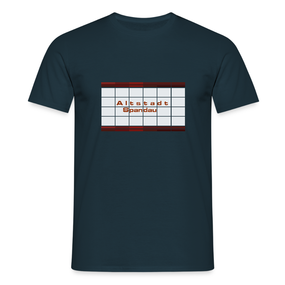 Altstadt Spandau - Männer Premium T-Shirt - Navy