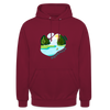 Köpenick am Wasser - Unisex Hoodie - Bordeaux