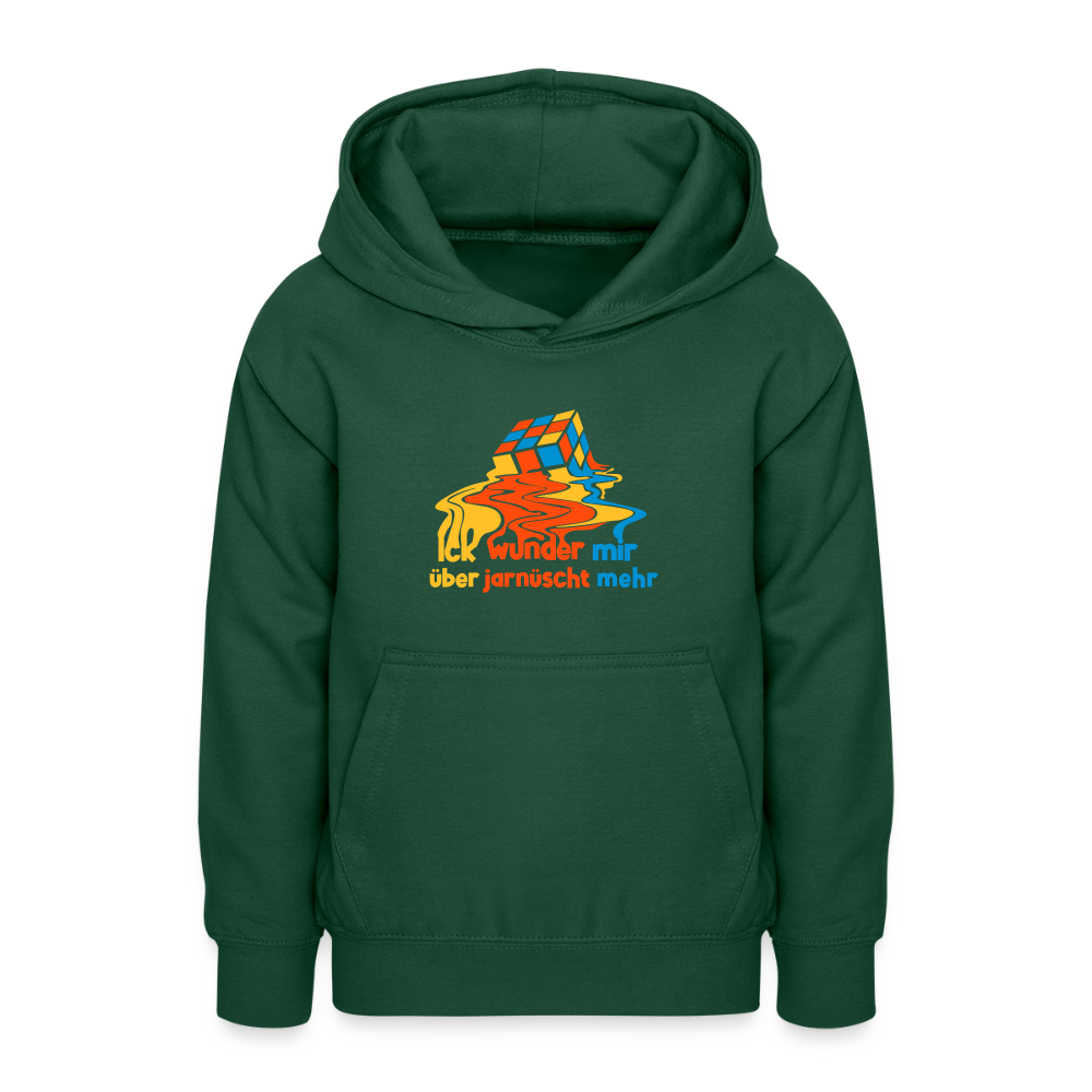 Ick Wunder Mir - Teenager Hoodie - Flaschengrün