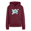Faxen Dicke! - Frauen Premium Hoodie - Burgunderrot