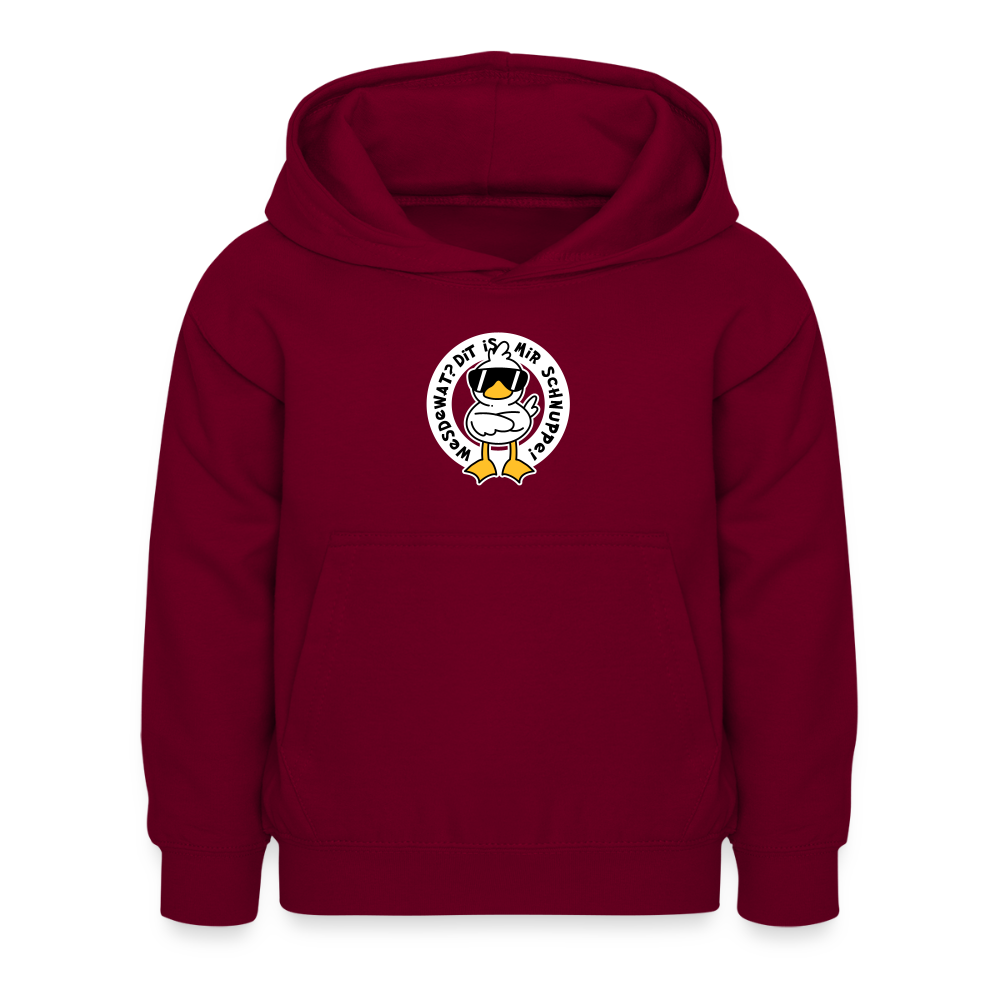 Wesdewat? - Kinder Hoodie - Bordeaux