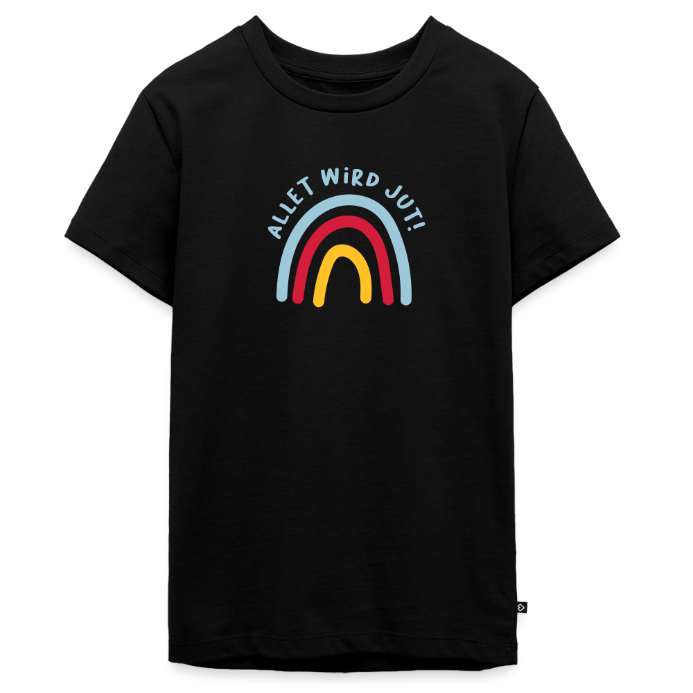 Allet wird jut! - Teenager Premium T-Shirt - Schwarz