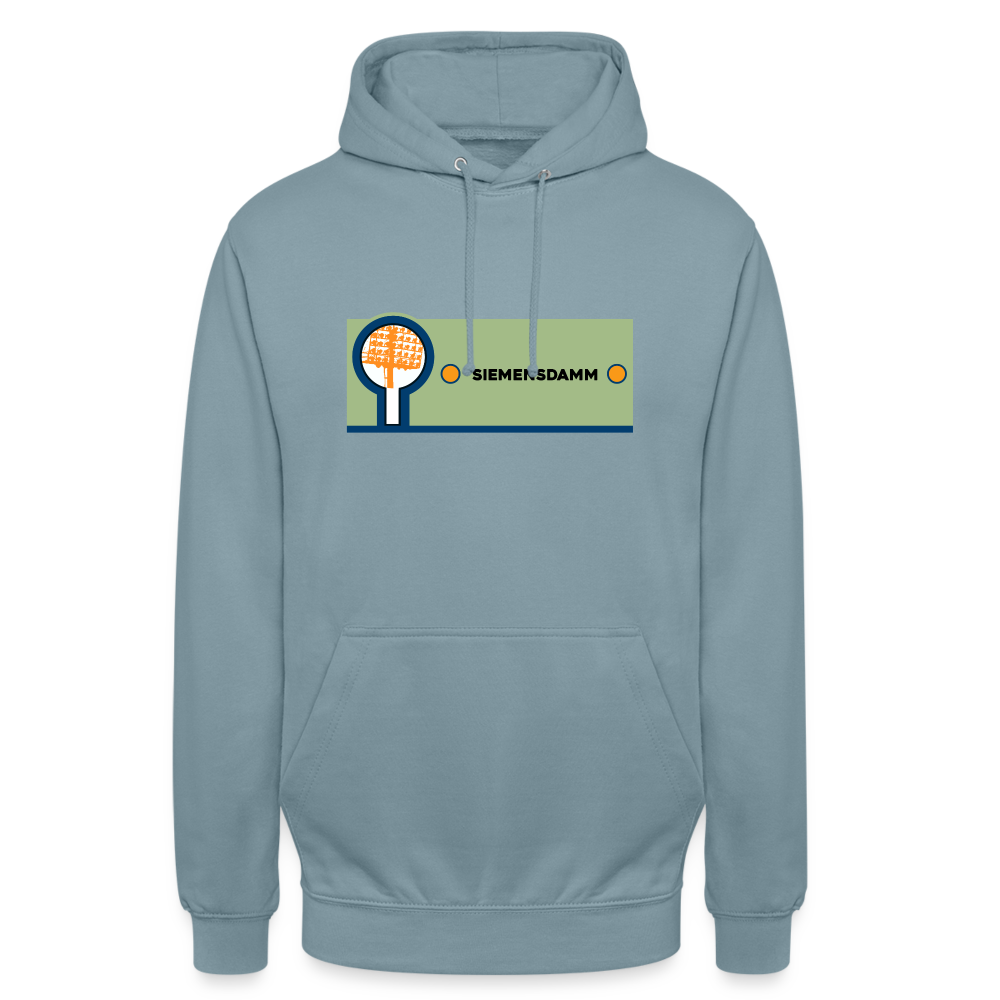 Siemensdamm - Unisex Hoodie - Nebelblau