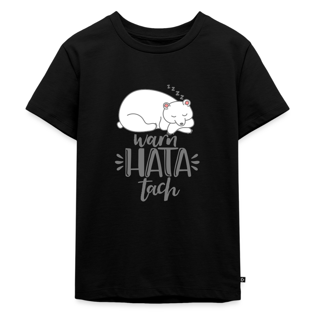 WarnHataTach - Kinder Premium T-Shirt - Schwarz