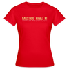 Misstrau' Kamel'n! (trinken wöchentlich) - Frauen Premium T-Shirt - Rot
