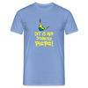 Schnurz Piepe mit Piep - Männer Premium T-Shirt - carolina blue