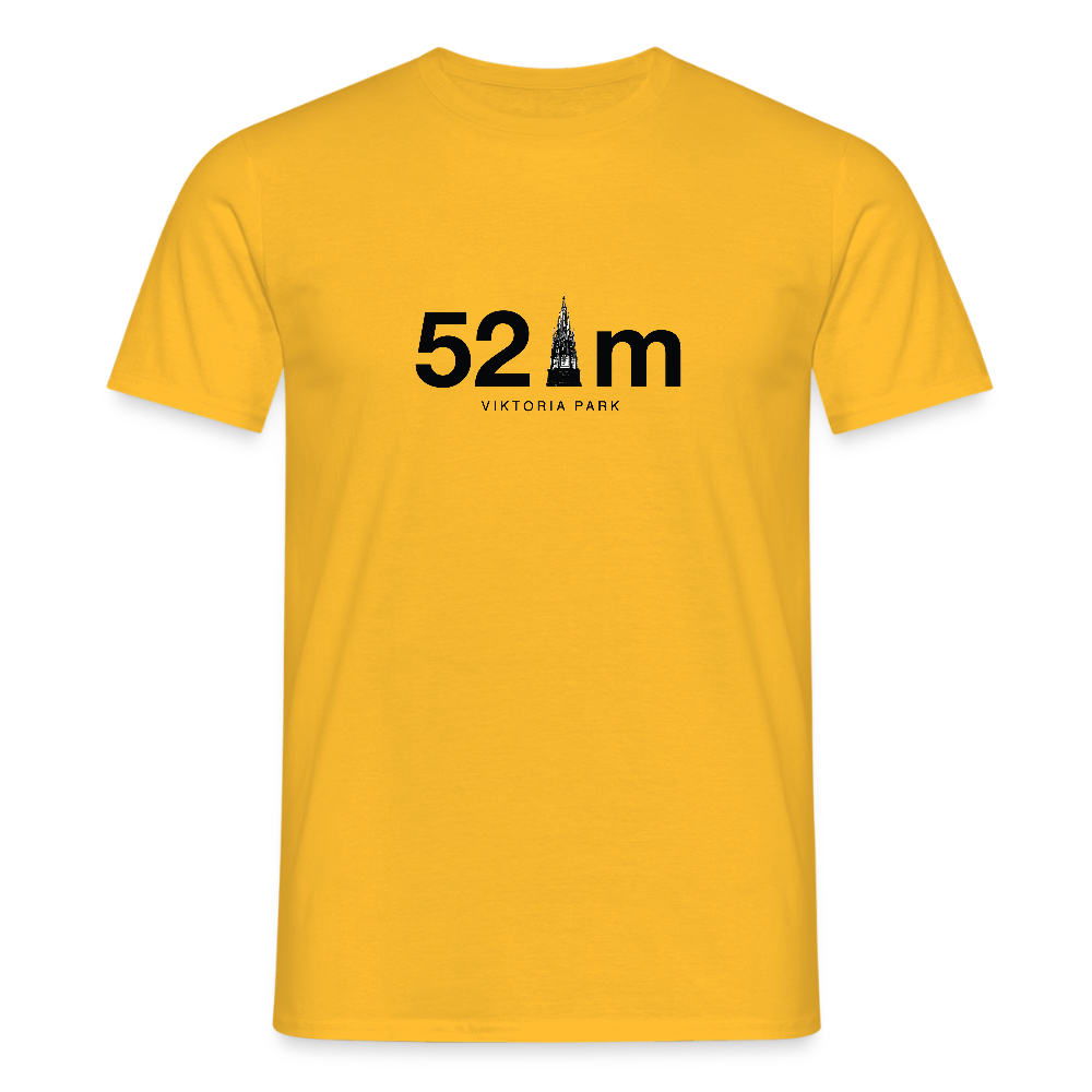 52 m Viktoria Park - Männer Premium T-Shirt - Gelb