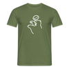Böser Berliner Bär - Männer Premium T-Shirt - Militärgrün