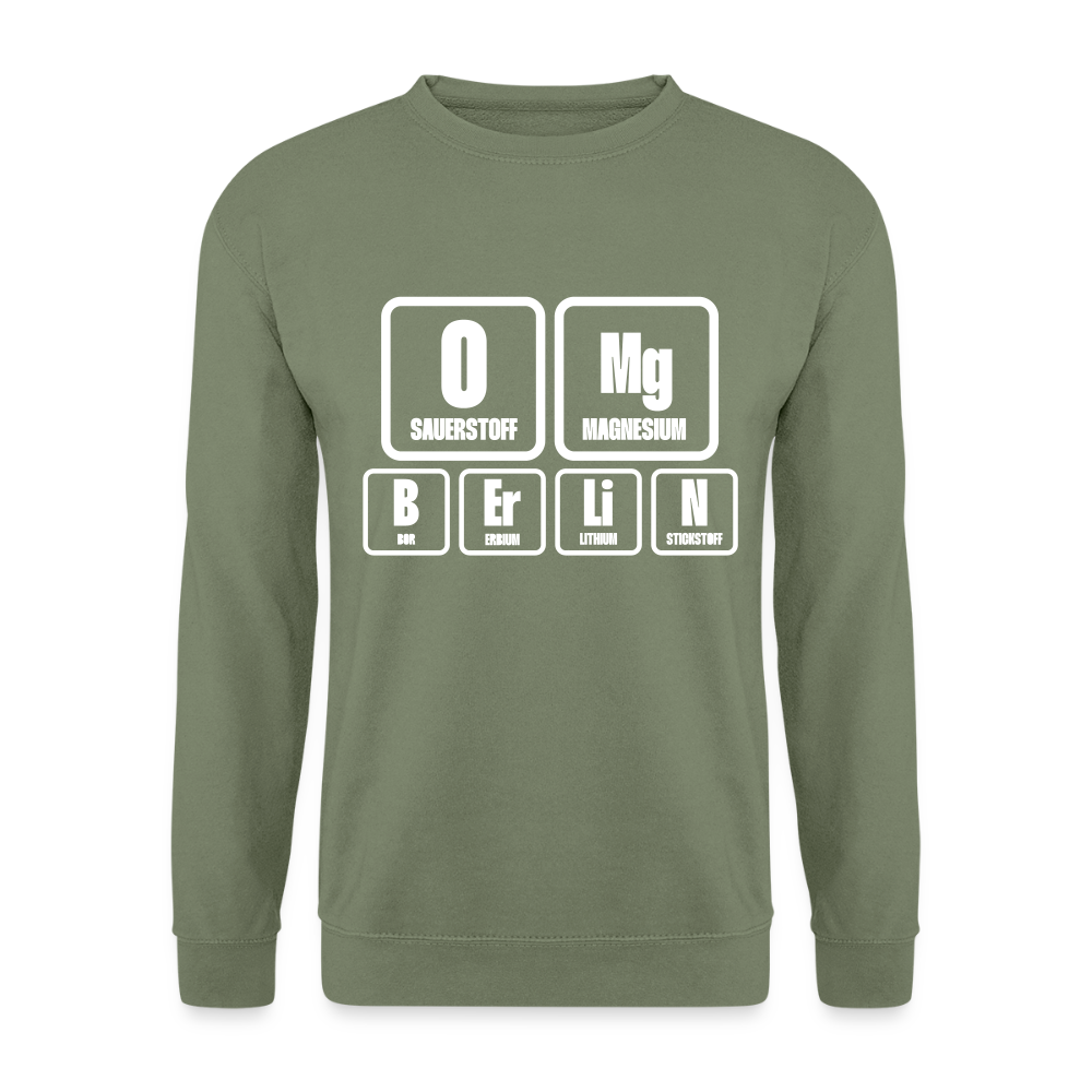OMG Berlin - Unisex Pullover - Armeegrün
