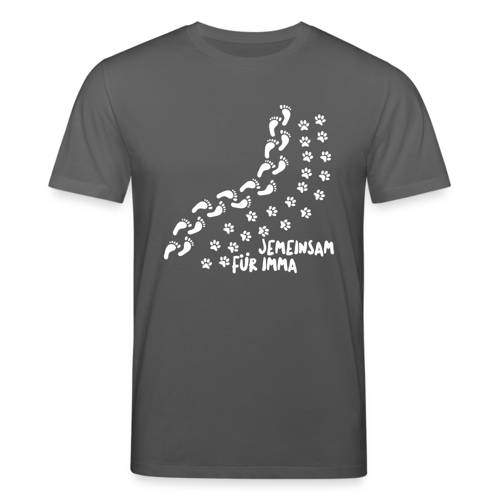 Jemeinsam Für Imma - Unisex Bio T-Shirt - Anthrazit
