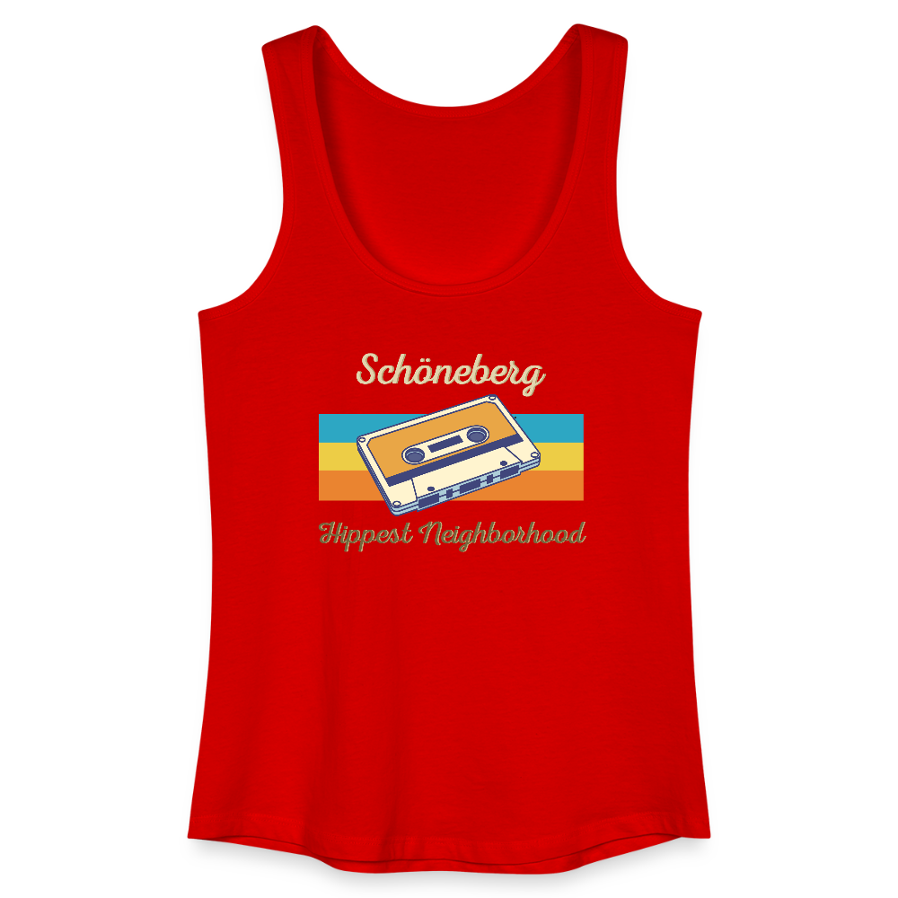 Schöneberg Hippest Neighborhood - Frauen Bio Tank Top - Rot